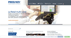 Desktop Screenshot of proginov.com